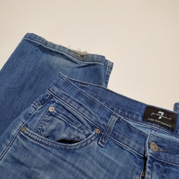 7 For All Mankind Demin Jeans Size 31 - Picture 7 of 15